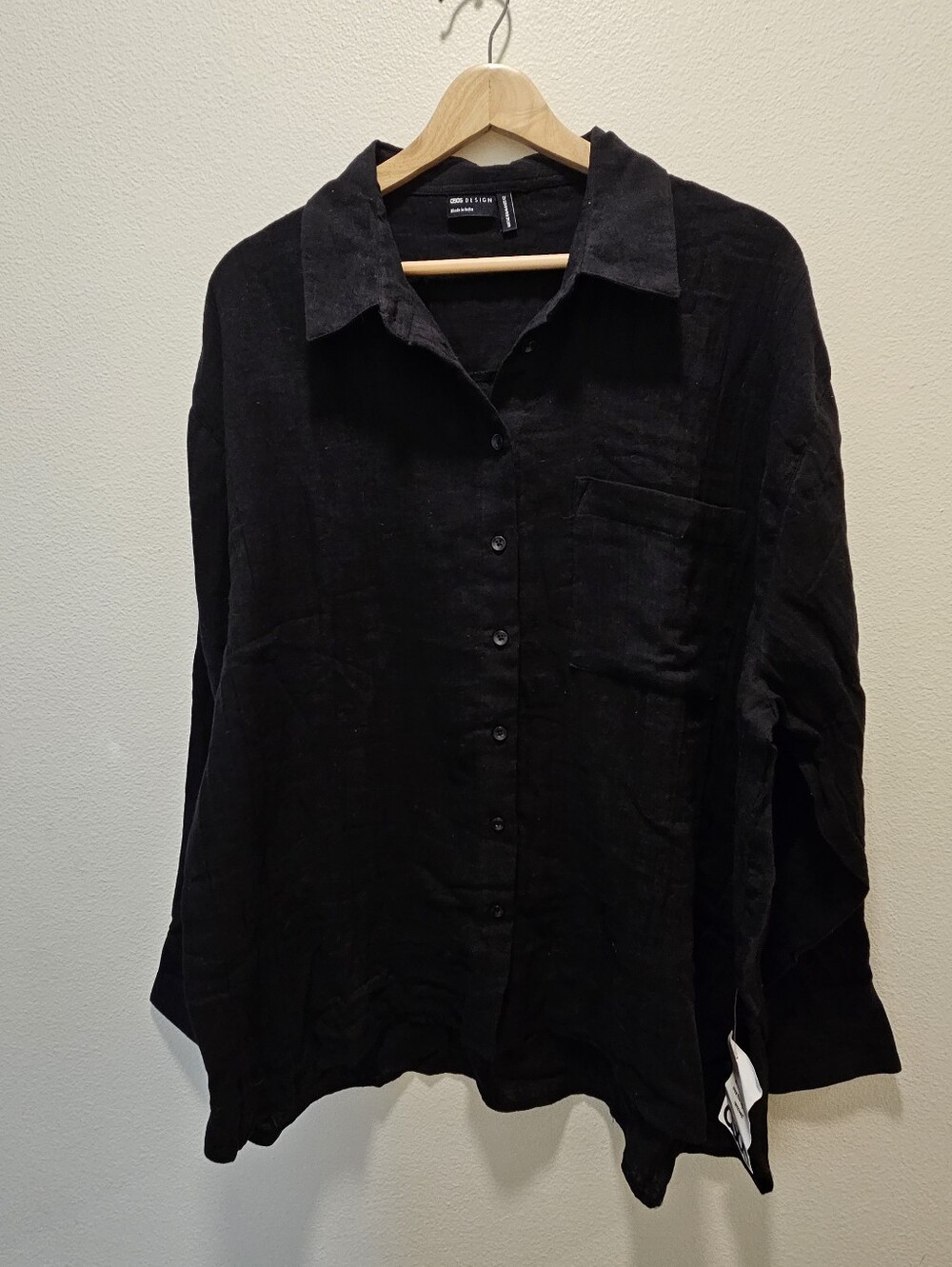 ASOS Oversized Cotton Button Up Shirt Women